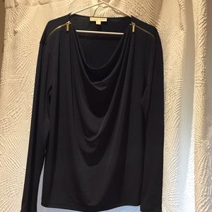 Michael Kor’s Blouse. Size XL Navy